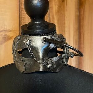 Handmade steampunk masquerade mask